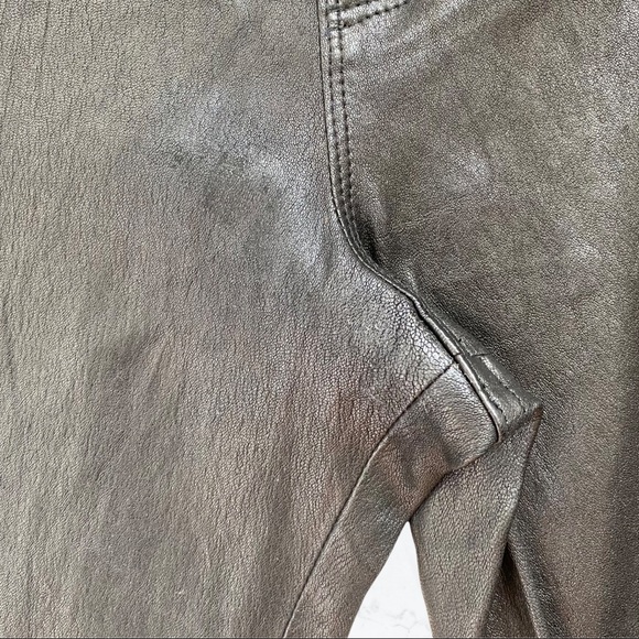 👖Frame Leather Le Sylvie Slender Straight 
Noir - Picture 16 of 16